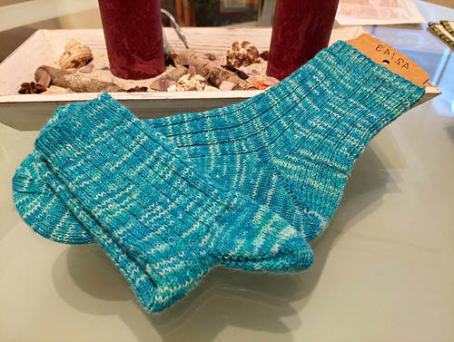 Handgestrickte socken - handgestrickte, in