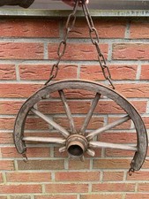 halbes Holzspeichenrad fuer