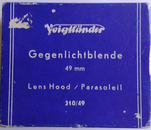 Voigtländer gegenlichtblende - voigtlÄnder,