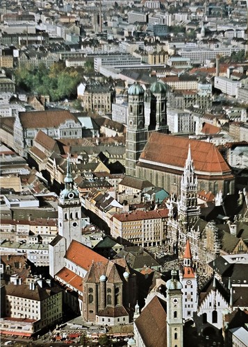 München luftaufnahme - ak,