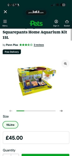 Spongebob aquarium set für - spongebob, aquarium-set