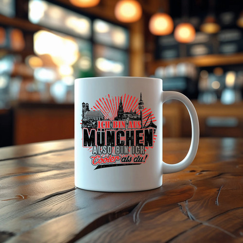 Cooler als münchen tasse - cooler,