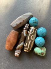 DZI BEAD, Tibet,  Buddha Tian