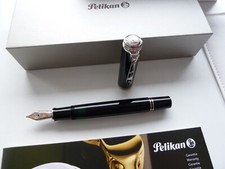 Pelikan Souverän M805 - Füllfederhalter - 18k B-Feder schwarz ID 957647