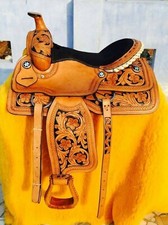 Western Leder Pferd Barrel
