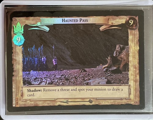 Lotr tcg haunted - lotr, foil