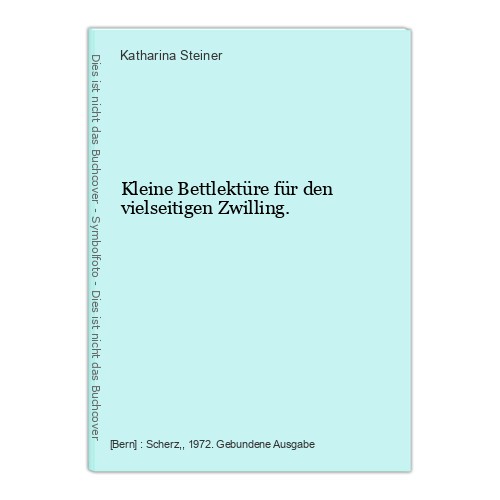 Kleine bettlektüre für - für, den