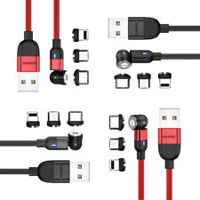 Ladekabel magnetisch 540° 0,5m/1m/2m/3m für i Produkte/Typ C/Mikro USB 2.4A/3.0A
