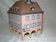 Modellbahnhaus H0 Friseur-Salon Uhl 