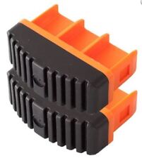 2 Stück Original KRAUSE Leiter Füße Fußstopfen MONTO Holmgröße 77x25mm 959211163