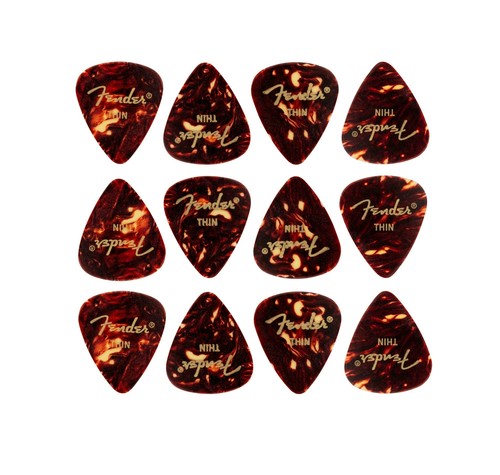12x fender 351 plektren - 12x,