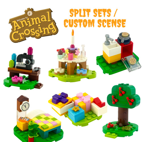 Lego animal crossing - lego, split