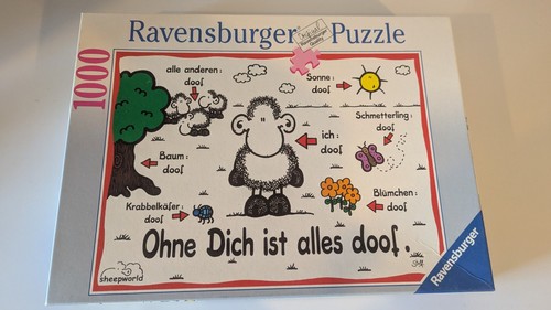 Sheepworld ravensburger puzzle - sheepworld,