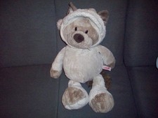 Nici Plüschtier Schneekatze / Katze mit Kapuze ca 50cm |