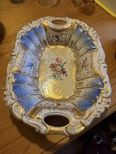 Alte Große  Porzellan Platte