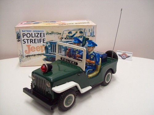 Jeep polizei streife 60er - "polizei,