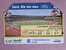 Sammlerticket köln - 1.fc,