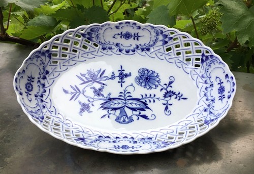 Meissen zwiebelmuster ovale - zwiebelmuster,