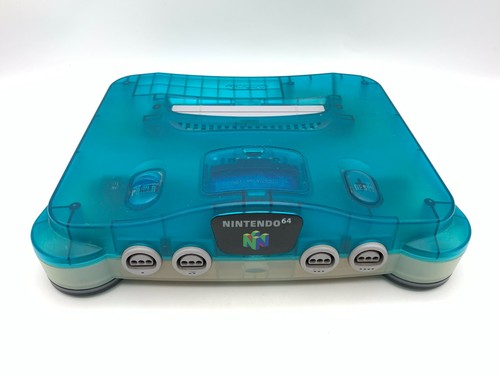 Nintendo n64 ice clear - ice,