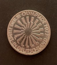 10 DM  Silbermünze  Spiele