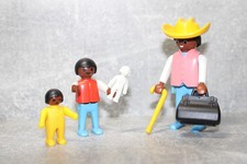 playmobil reisende figuren mann kinder  zu 3770 acw western colorado springs