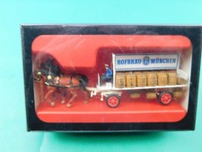 D15 Preiser H0 Figuren Set 30467 Pferdegespann Brauerei Hofbräu München OVP TOP