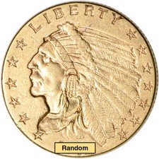 US Gold $2.50 Indian Head