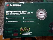 Parkside Akku Wand- und Deckenschleifer 20V, X20V Team,