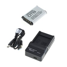 Akku und USB Ladegerät für Sony Cybershot DSC-HX60V DSC-HX80 DSC-HX90 DSC-HX90V