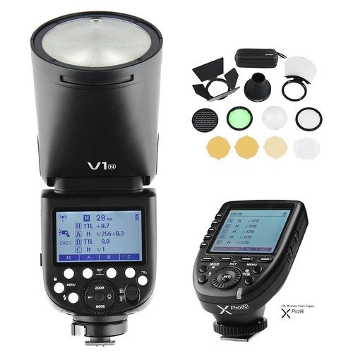 Godox v1n ttl - ttl, rundkopf