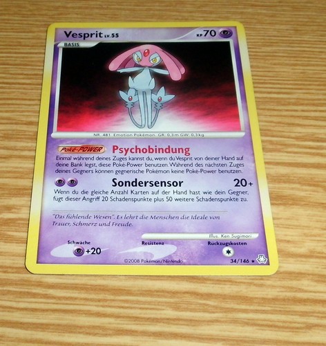 Vesprit 146 rare pokemon - rare,