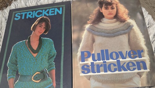 Vintage strickbuch aus den - vintage, x