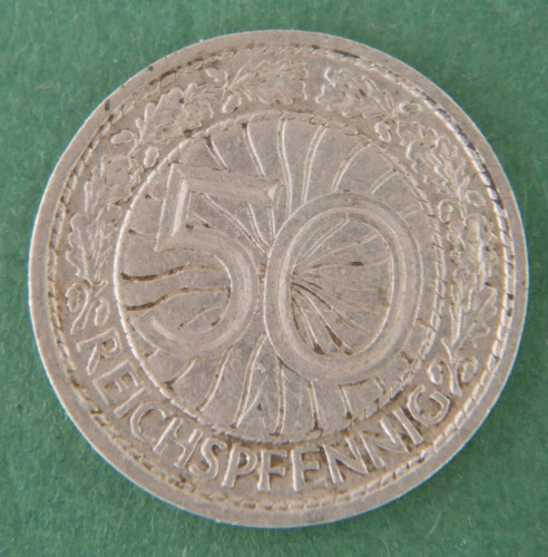 Weimar reichspfennig s - 50,