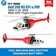 Flywing bell 206 - 206, rc