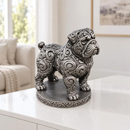 Bullmastiff ornament skulptur - bullmastiff,