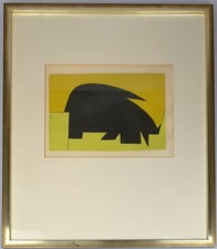 Vasarely, Garam. [1972]. Original-Lithografie, gerahmt.