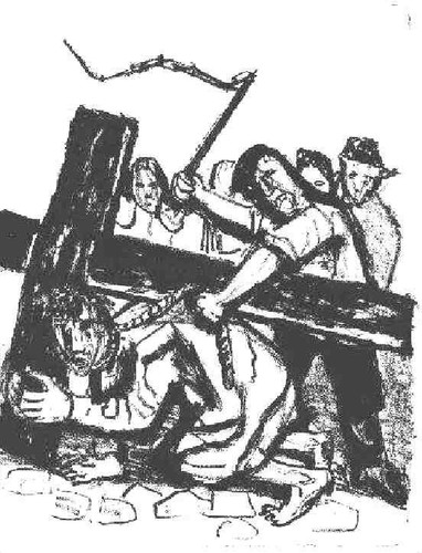 Otto dix die kreutzigung - dix,
