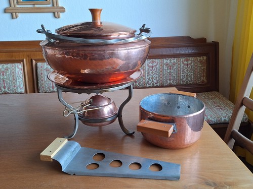 Feuerzangenbowle set kupfer - set,