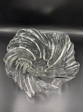 Schale Walther Glas Mundgeblasen Handgefertigt Kristallglas Gewicht 1905g