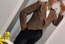 Elegante Lederjacke damen