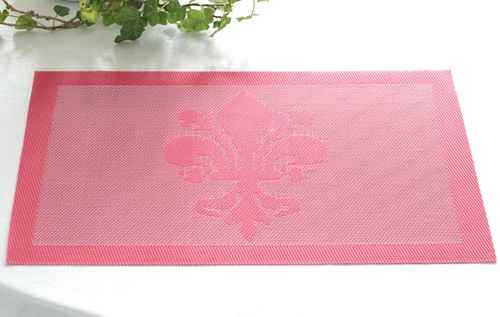 Platzset rot lilie - platzset,