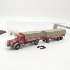 Brekina 1:87 74518 Büssing Pritsche Plane Frankfurter Pfanne in OVP RR860