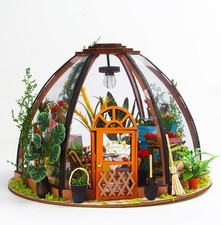 Miniatur Holz Gewächshaus