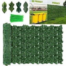 30m Künstliche Efeu Hecke