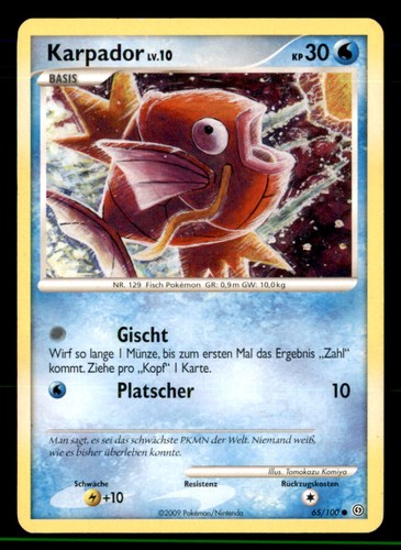 Pokemon karpador 100 - pokemon, 65/100