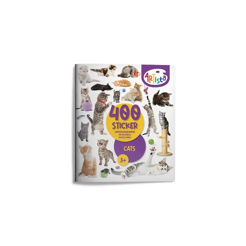 Stickerbuch katzen - katzen, (mq3)