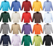 Herren Hemd Langarm Oberhemd Pflegeleicht Freizeit Business Übergröße 37-54 W200