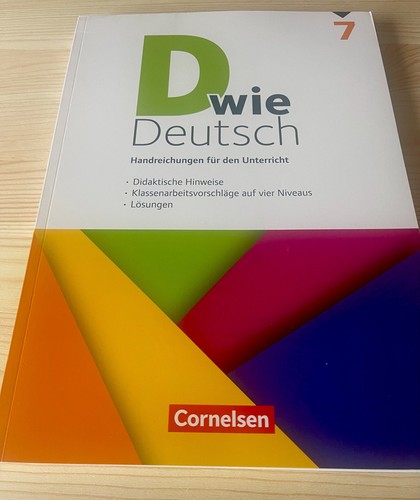 Wie deutsch handreichungen - d,