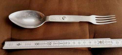 Wehrmacht aluminium göffel - wehrmacht,