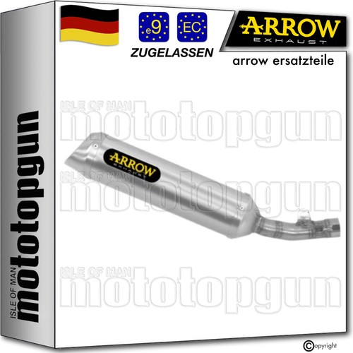 Arrow auspuff zugelassen - arrow,